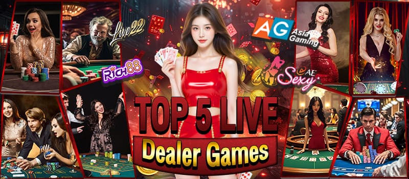 Top 5 Live Casino